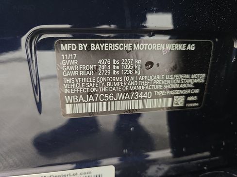 Used 2018 BMW 530i xDrive AWD/4WD image 34