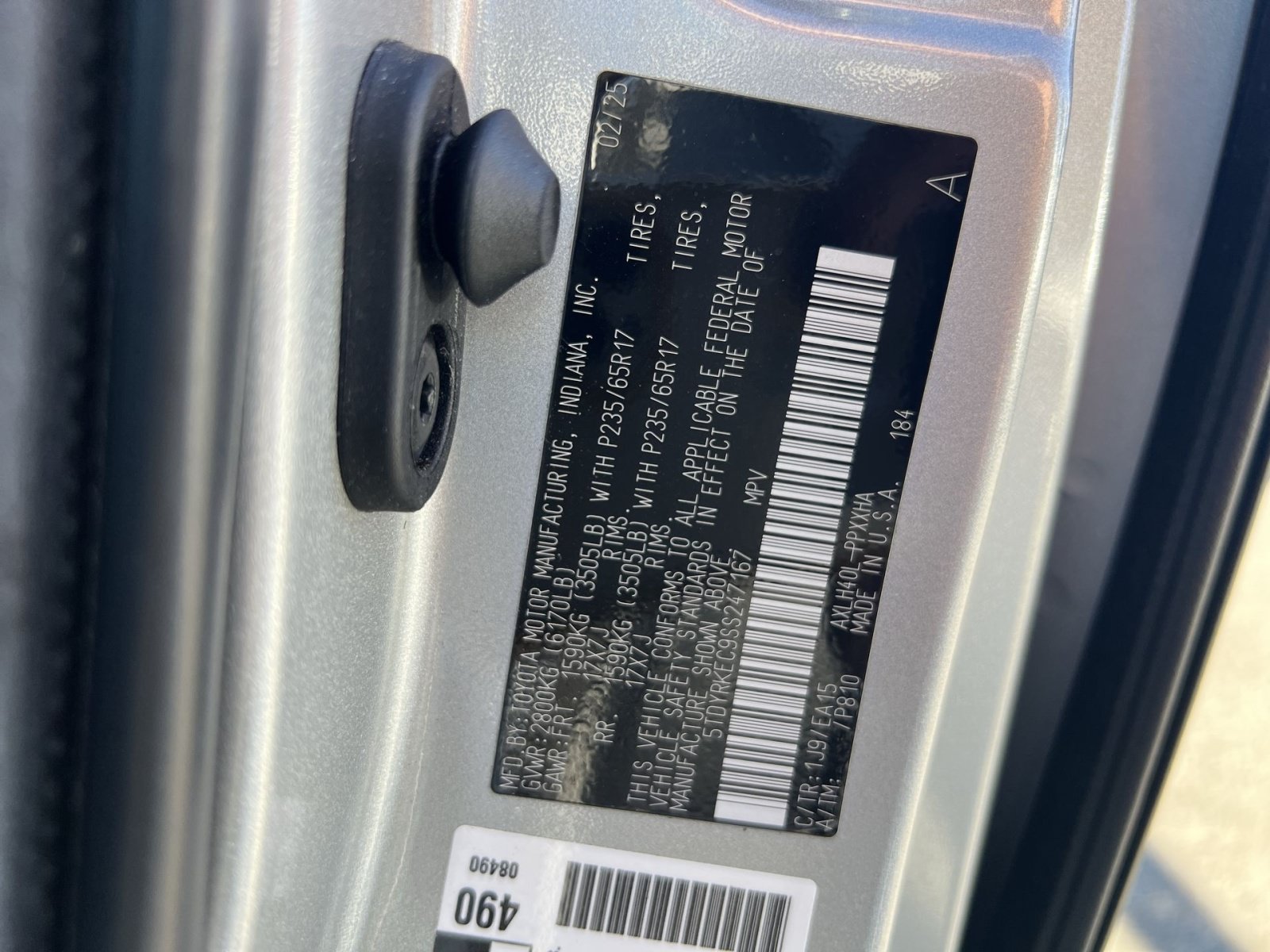 Used 2025 Toyota Sienna XLE FWD image 31