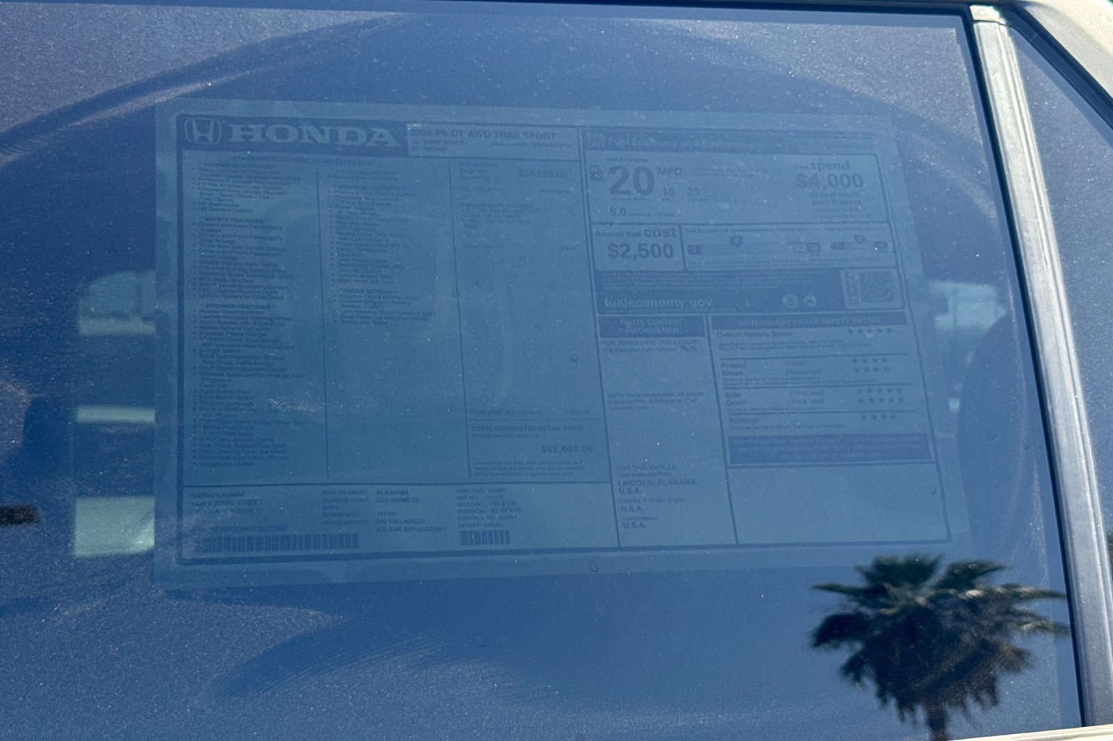 New 2026 Honda Pilot TrailSport image 35