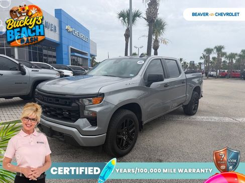 Used 2023 Chevrolet Silverado 1500 Custom RWD image 1