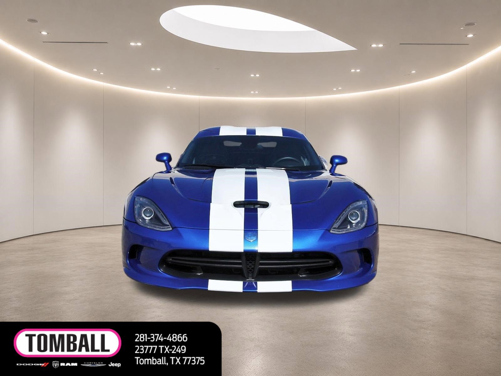 Used 2013 SRT Viper GTS w/ GTS Laguna Interior Pkg RWD image 2