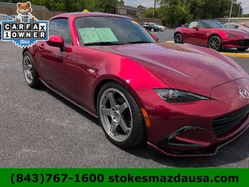 Used 2019 MAZDA MX-5 Miata RF Grand Touring RWD image 1