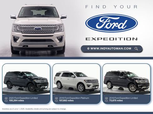 Used 2020 Ford Expedition Limited w/ Equipment Group 301A AWD/4WD image 18