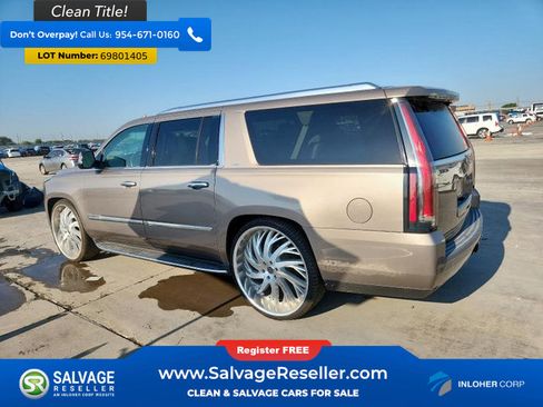 Used 2015 Cadillac Escalade ESV Luxury AWD/4WD image 3
