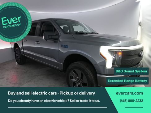 Used 2024 Ford F150 Lightning Flash AWD/4WD image 1