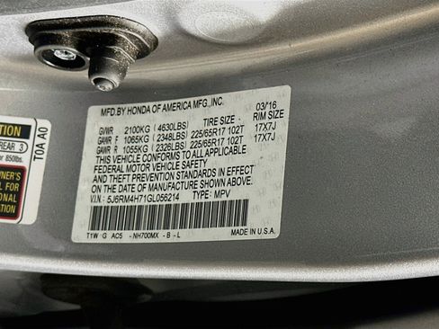Used 2016 Honda CR-V EX-L image 12