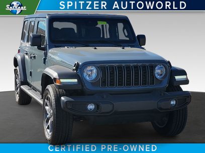 Certified 2025 Jeep Wrangler Unlimited Sport S 4xe w/ Convenience Group