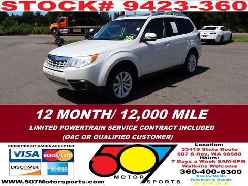 Used 2011 Subaru Forester 2.5X Touring w/ Popular Equipment Group 4B AWD/4WD image 2