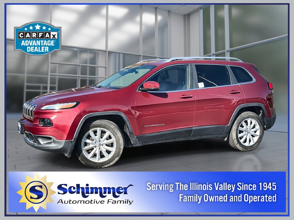 Used 2015 Jeep Cherokee Limited w/ Trailer Tow Group AWD/4WD image 1