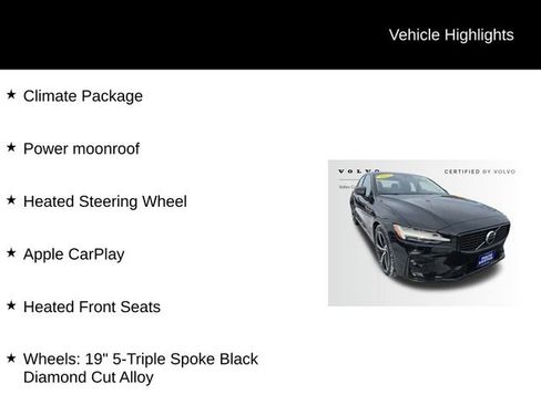Certified 2023 Volvo S60 B5 Core w/ Climate Package image 5