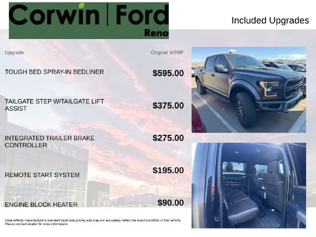 Used 2020 Ford F150 Raptor AWD/4WD image 3