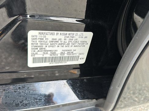 Used 2023 INFINITI Q50 Luxe w/ Cargo Package image 37