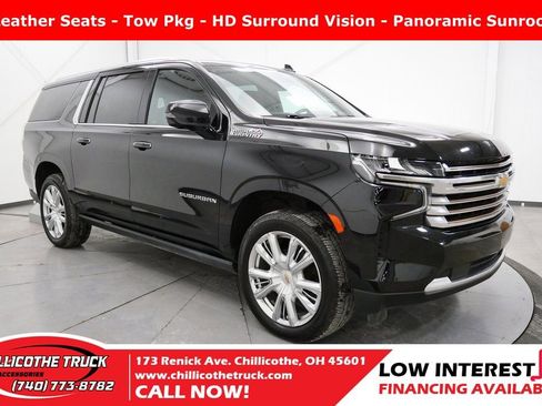 Used 2021 Chevrolet Suburban High Country w/ Premium Package image 1