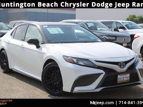 Used 2021 Toyota Camry XSE w/ TRD Appearance Package (TMS) FWD image 1