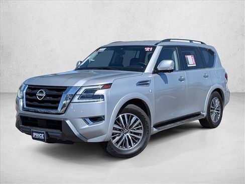 Used 2021 Nissan Armada SL w/ Captain's Chairs Package AWD/4WD image 25