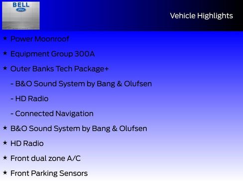 New 2025 Ford Bronco Sport Outer Banks w/ Outer Banks Tech Package+ AWD/4WD image 13