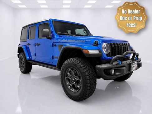 Used 2023 Jeep Wrangler Unlimited Rubicon 4xe AWD/4WD image 1