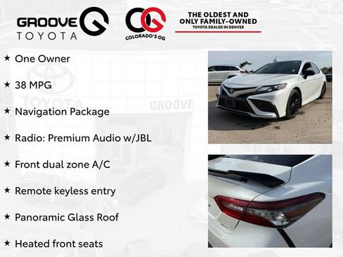 Used 2024 Toyota Camry XSE w/ Navigation Package FWD image 4