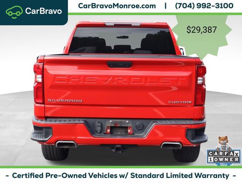 Certified 2020 Chevrolet Silverado 1500 Custom w/ Custom Value Package AWD/4WD image 7
