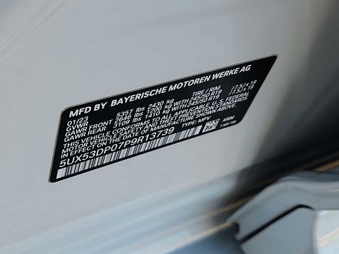 Certified 2023 BMW X3 xDrive30i w/ M Sport Package image 26