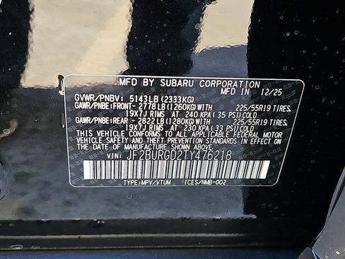 Used 2026 Subaru Outback Limited XT AWD/4WD image 23