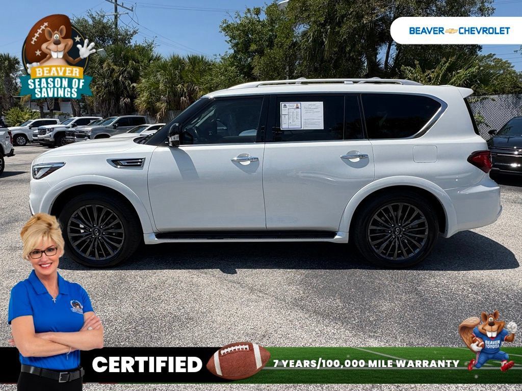 Used 2022 INFINITI QX80 Premium Select w/ Cargo Package RWD image 4