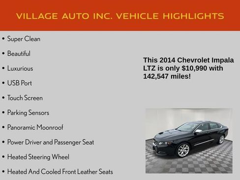 Used 2014 Chevrolet Impala LTZ FWD image 7