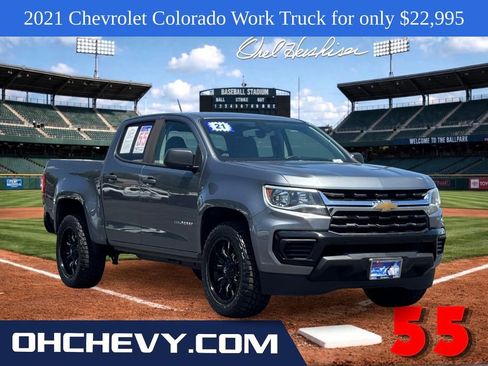 Used 2021 Chevrolet Colorado W/T w/ WT Convenience Package RWD image 1
