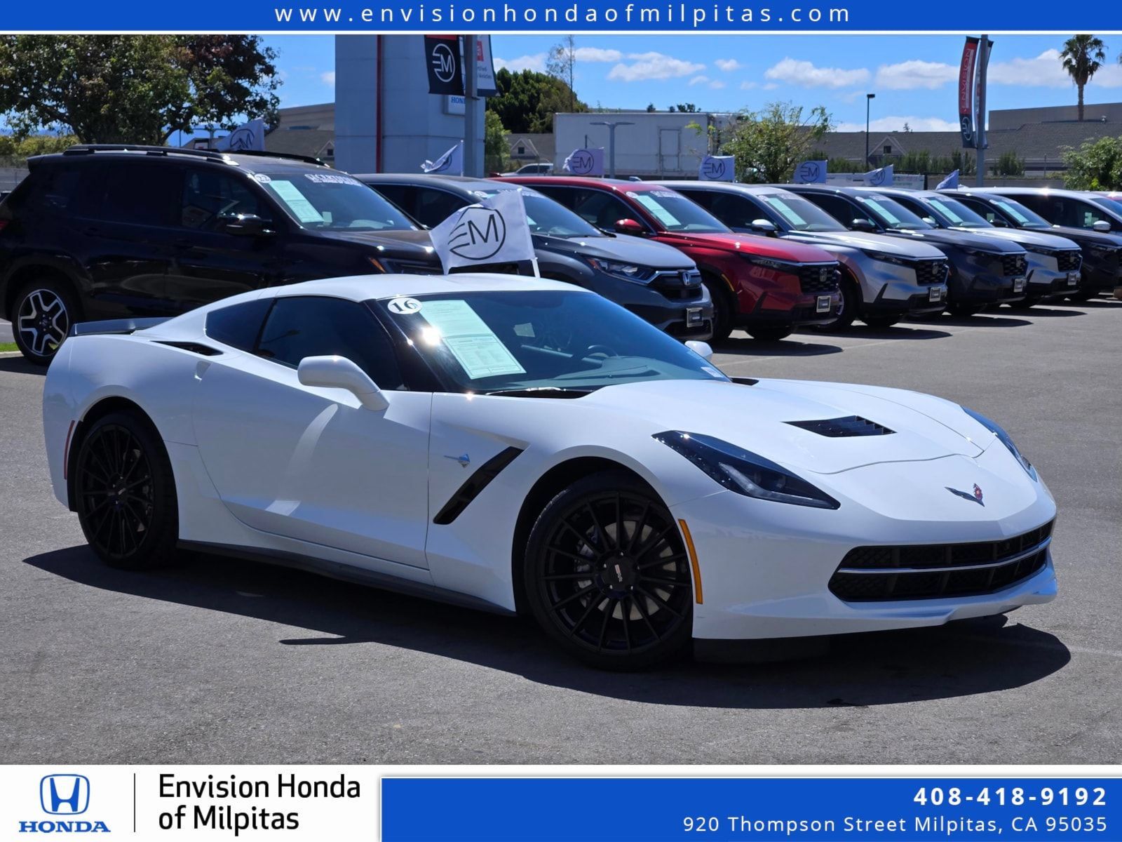 Used 2016 Chevrolet Corvette Stingray Coupe RWD image 1