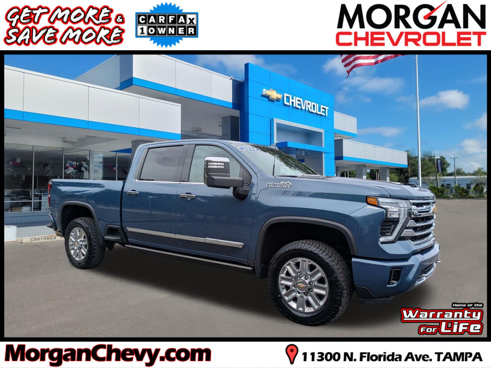 Used 2024 Chevrolet Silverado 2500 High Country w/ High Country Premium Package AWD/4WD image 1