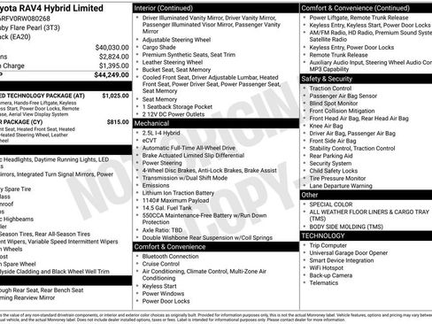 Used 2024 Toyota RAV4 Limited w/ Advanced Technology Package AWD/4WD image 14