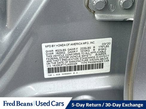 Certified 2020 Acura ILX w/ Premium Package image 17