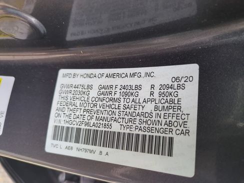 Used 2020 Honda Accord Touring image 39