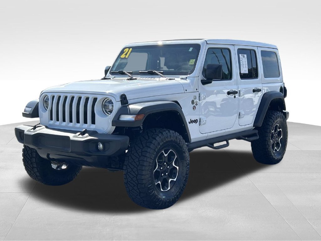 Used 2021 Jeep Wrangler Unlimited Sport w/ Sun And Sound Package AWD/4WD image 8