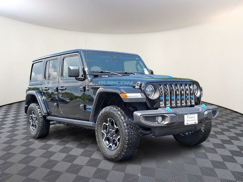 Used 2021 Jeep Wrangler Unlimited Rubicon 4xe w/ Cold Weather Group AWD/4WD image 1