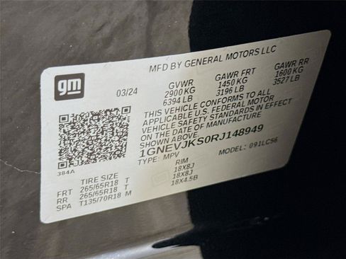 Used 2024 Chevrolet Traverse Z71 AWD/4WD image 33