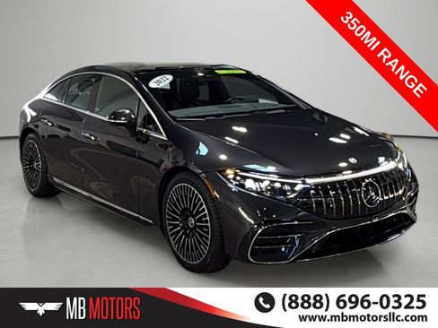 Used 2022 Mercedes-Benz EQS 450+ Sedan w/ Exclusive Trim Package image 6