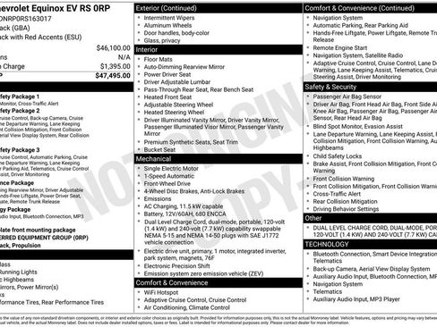 Used 2024 Chevrolet Equinox EV RS image 4