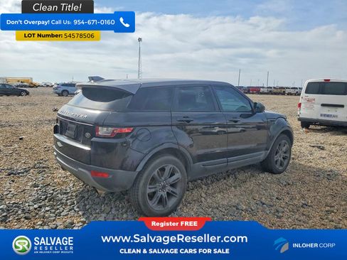 Used 2016 Land Rover Range Rover Evoque SE AWD/4WD image 4