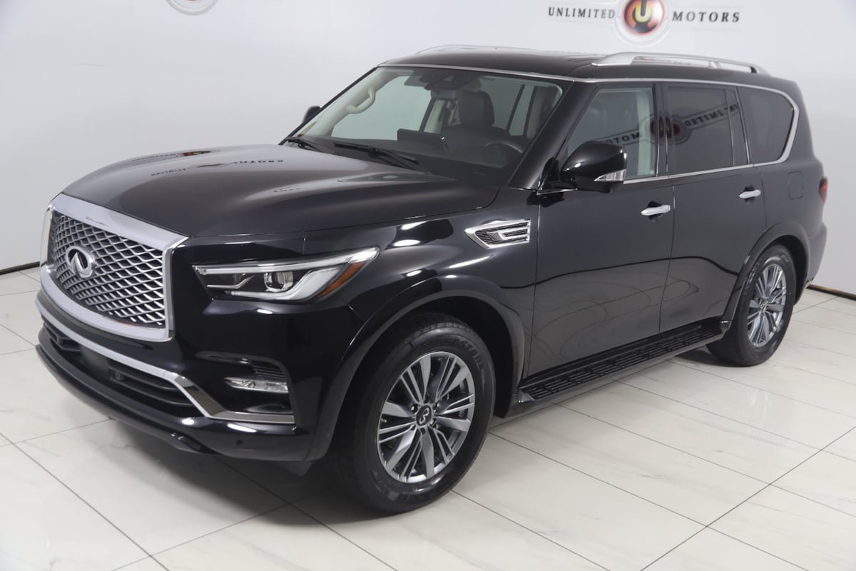 Used 2022 INFINITI QX80 Luxe w/ Cargo Package AWD/4WD image 23