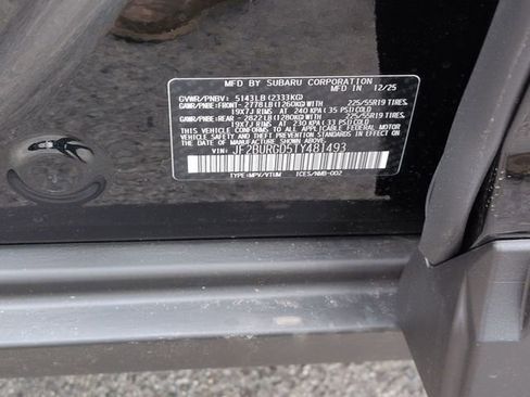 New 2026 Subaru Outback Limited XT image 40