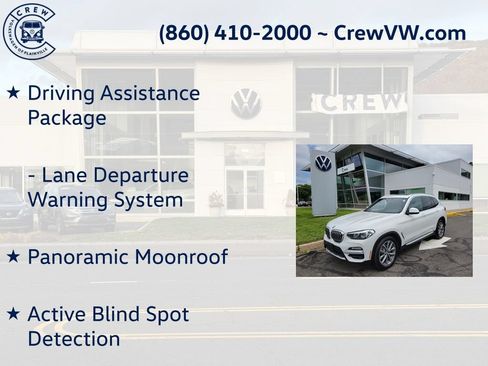 Used 2019 BMW X3 xDrive30i w/ Driving Assistance Package AWD/4WD image 12