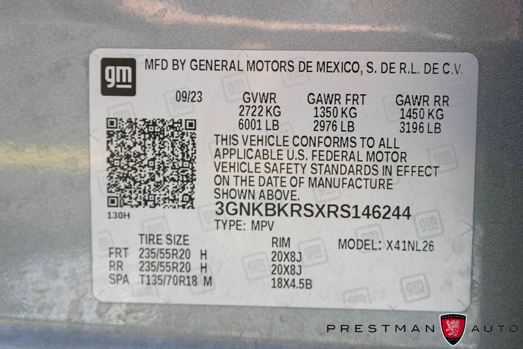 Used 2024 Chevrolet Blazer RS w/ Enhanced Convenience Package AWD/4WD image 51