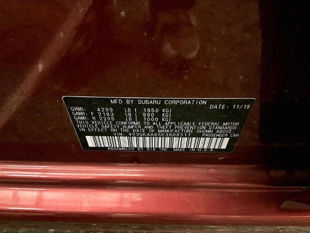 Used 2019 Subaru Impreza 2.0i AWD/4WD image 32