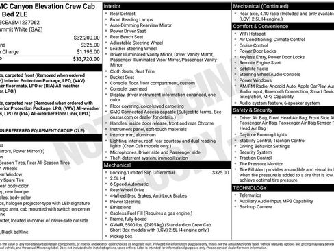 Used 2021 GMC Canyon Elevation RWD image 8