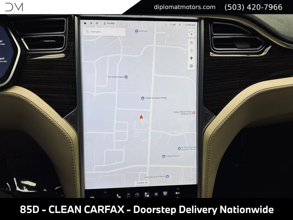 Used 2015 Tesla Model S 85D AWD/4WD image 33