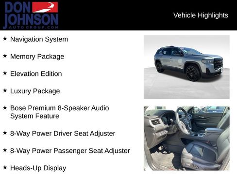 Used 2023 GMC Acadia SLT w/ Elevation Edition AWD/4WD image 6