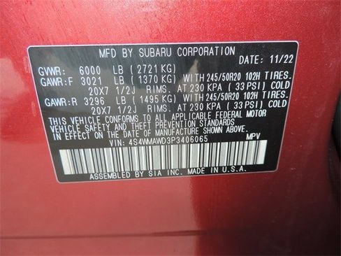 Certified 2023 Subaru Ascent Touring image 13