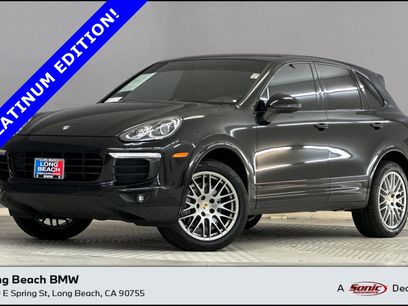 Used 2018 Porsche Cayenne Platinum Edition