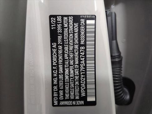 Certified 2023 Porsche Taycan GTS image 27